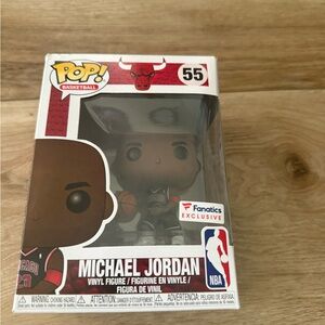 Funko NBA Michael Jordan Pop Figure - Red and Black